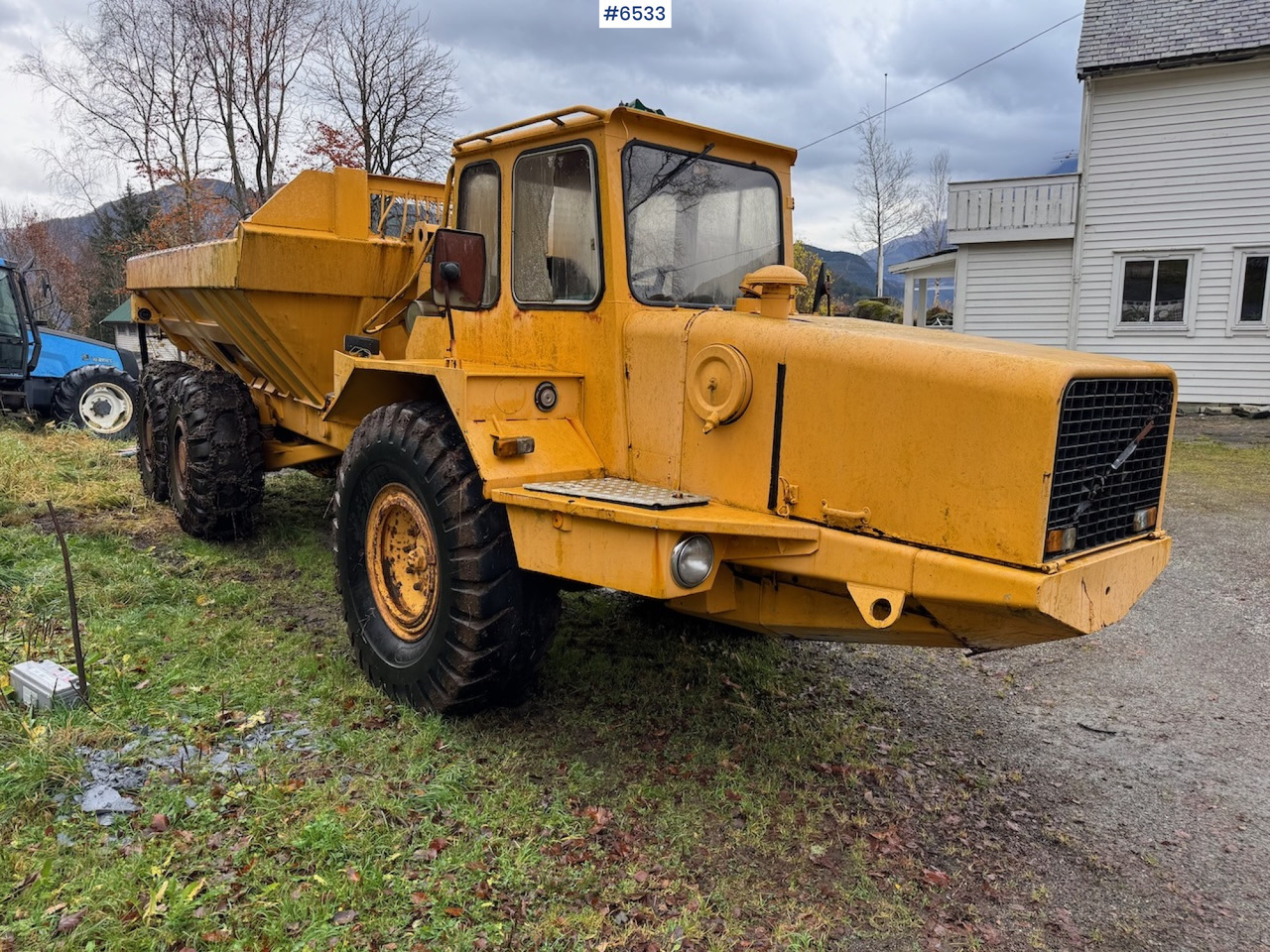 1984 Volvo 861 Dumper 6x6. Lightly repair object. - Съчленен самосвал: снимка 4 1984 Volvo 861 Dumper 6x6. Lightly repair object. - Съчленен самосвал: снимка 4