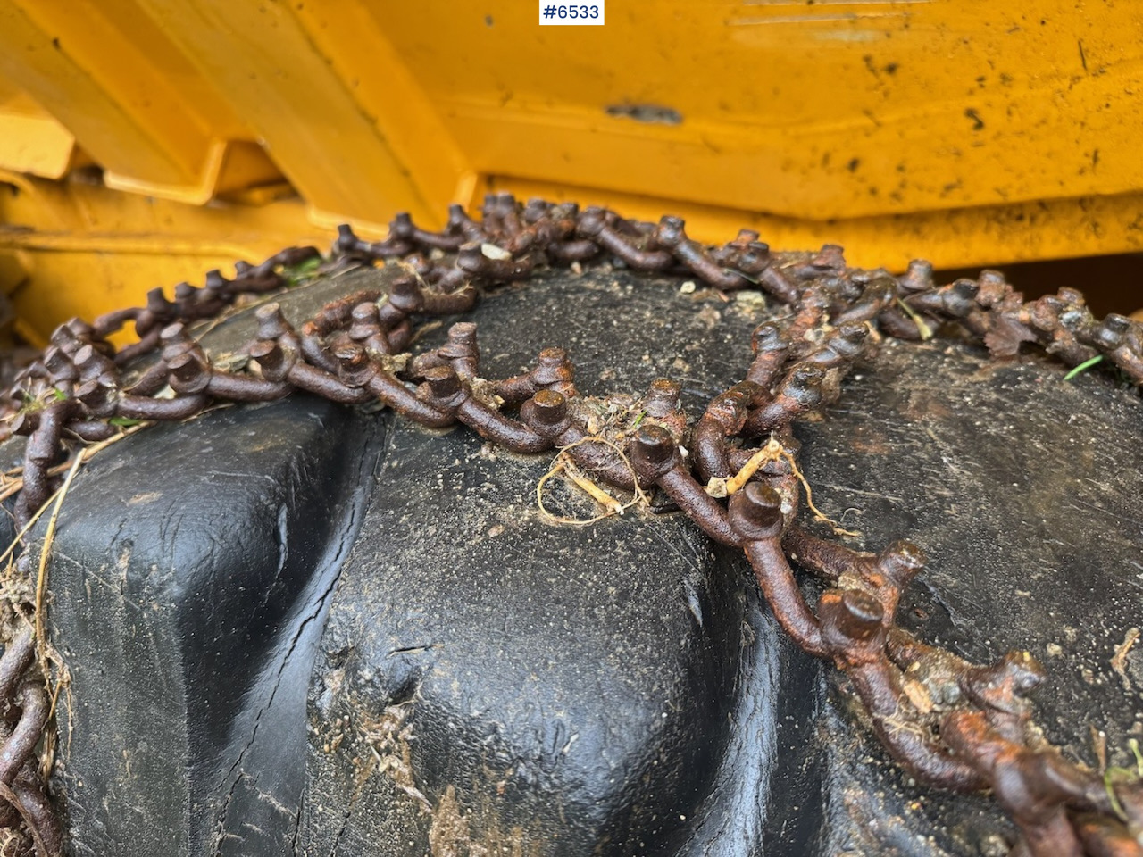 Съчленен самосвал 1984 Volvo 861 Dumper 6x6. Lightly repair object.: снимка 18