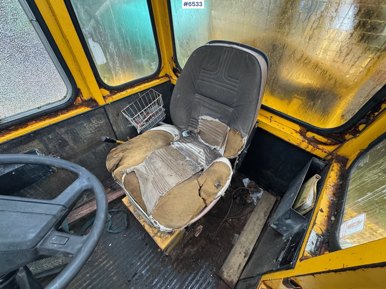 Съчленен самосвал 1984 Volvo 861 Dumper 6x6. Lightly repair object.: снимка 20