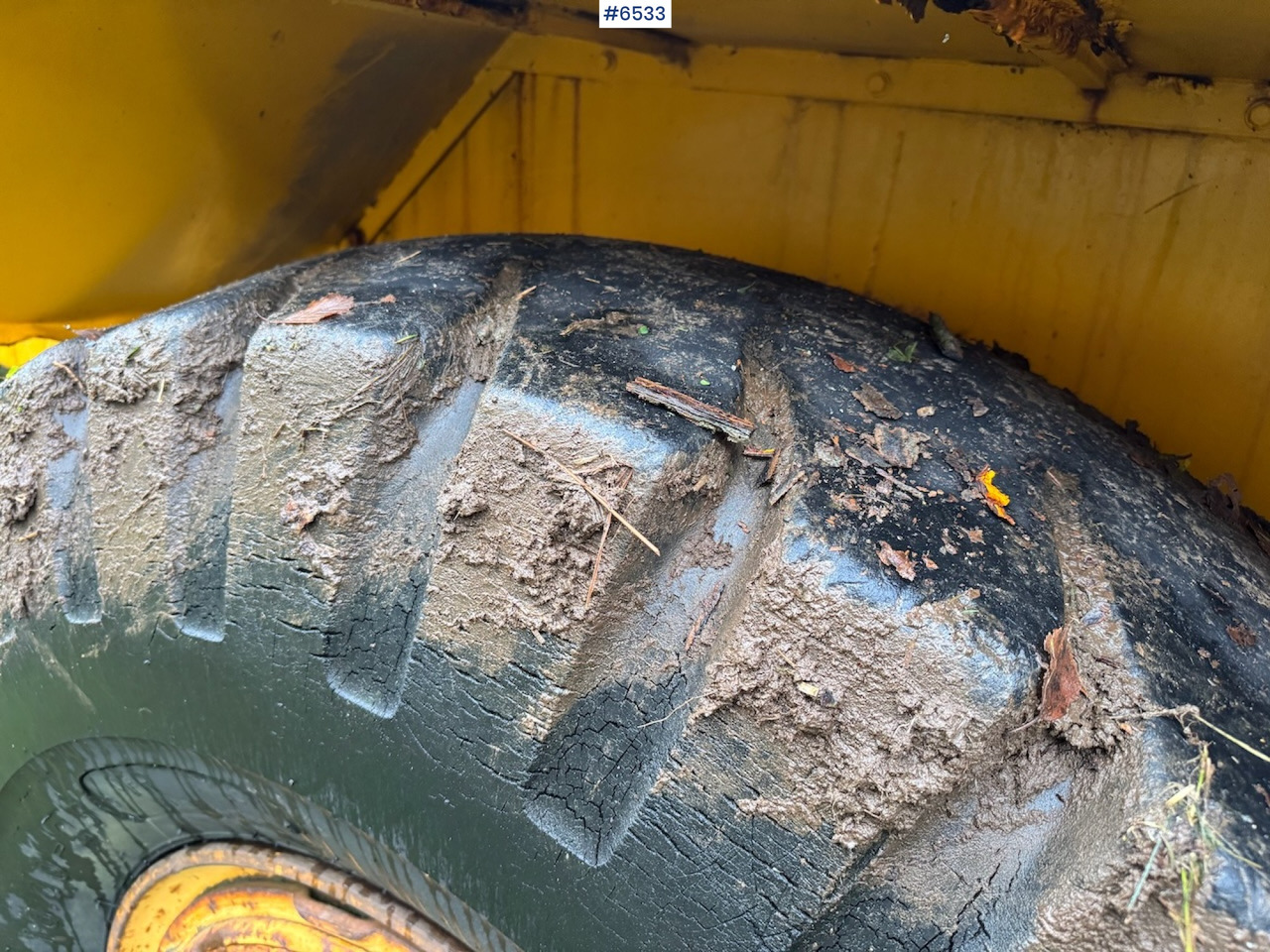 Съчленен самосвал 1984 Volvo 861 Dumper 6x6. Lightly repair object.: снимка 13