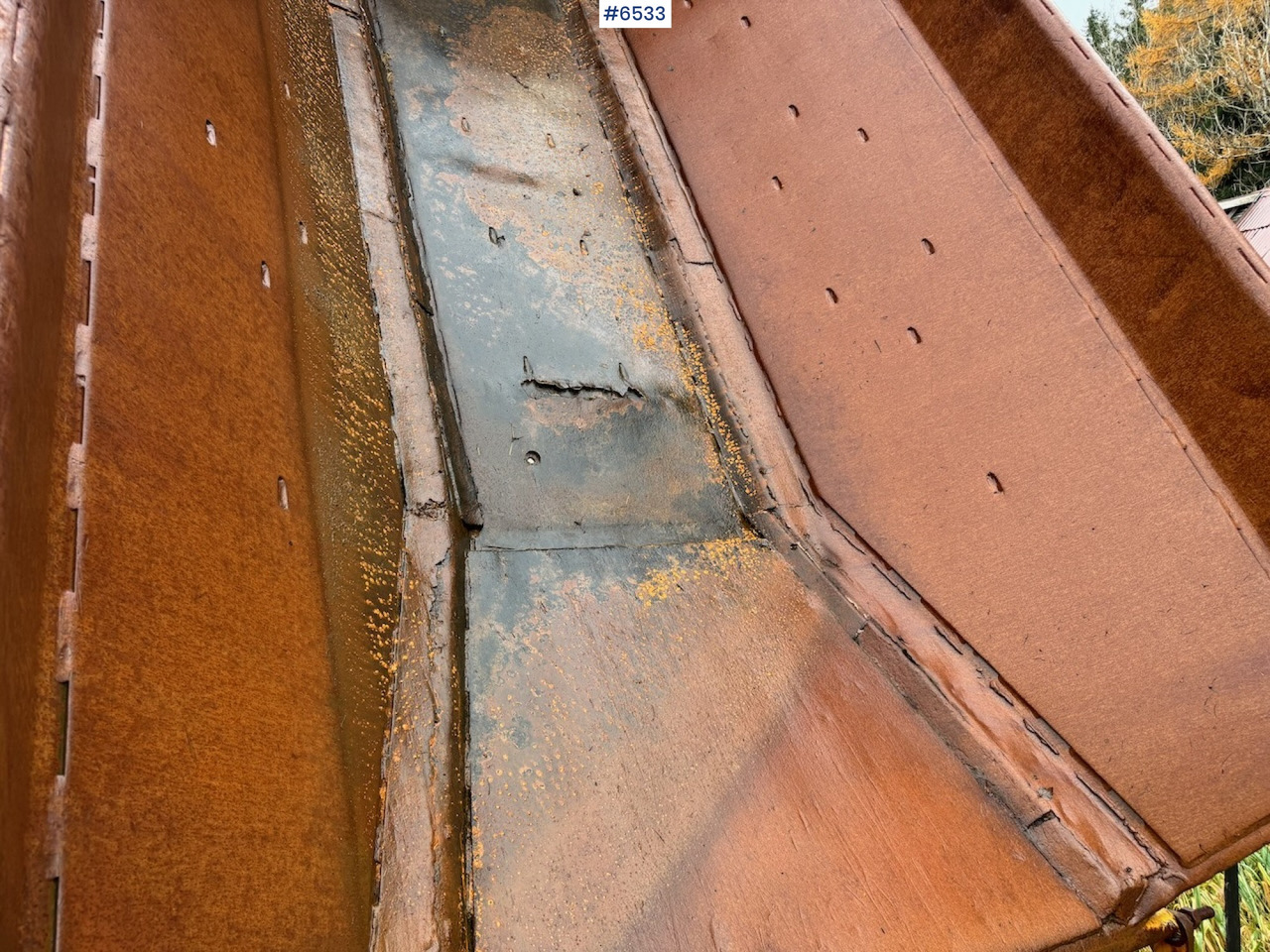 Съчленен самосвал 1984 Volvo 861 Dumper 6x6. Lightly repair object.: снимка 10