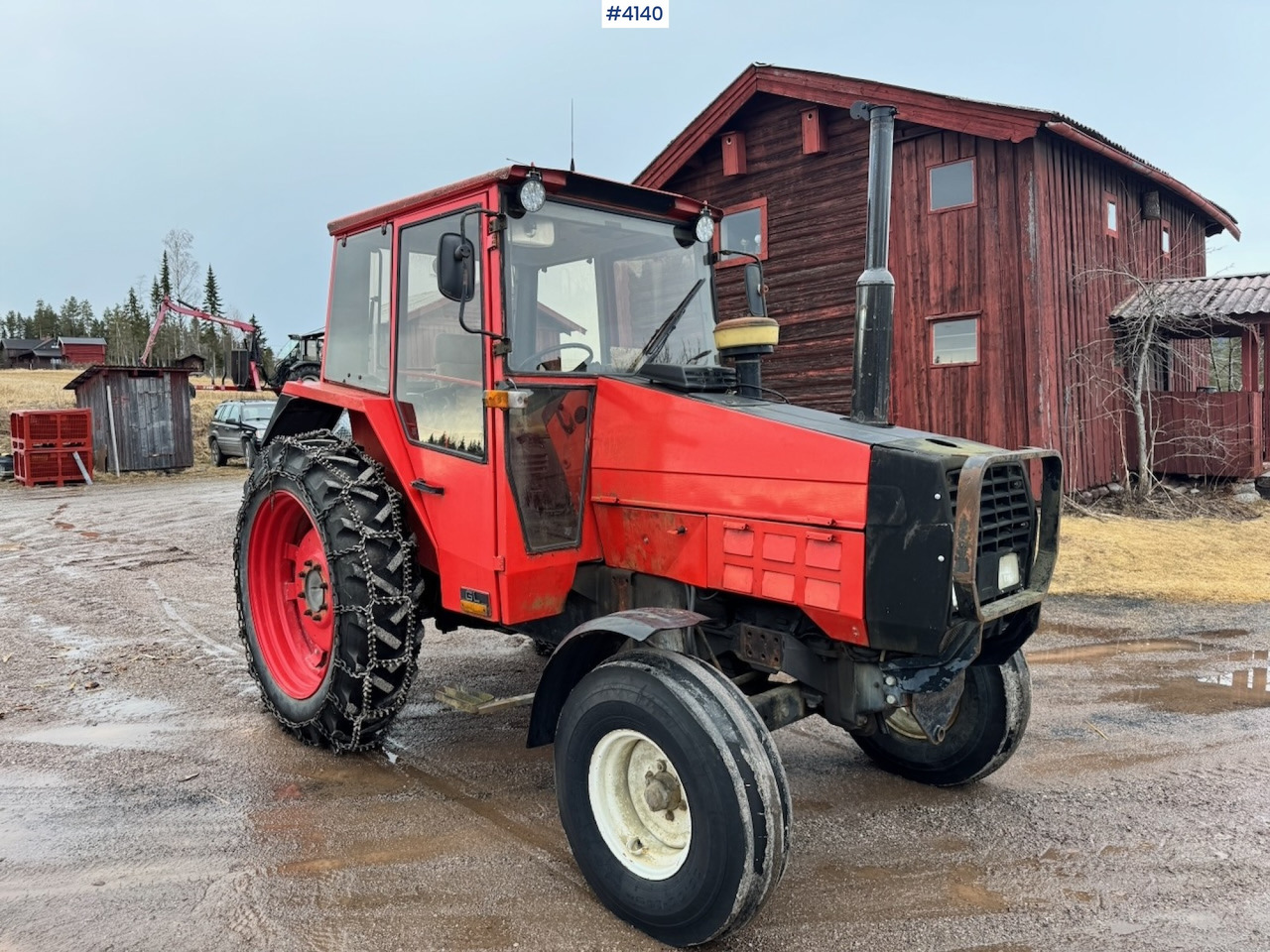 1985 Valmet 4x2 w/ Brackets. - Трактор: снимка 4 1985 Valmet 4x2 w/ Brackets. - Трактор: снимка 4