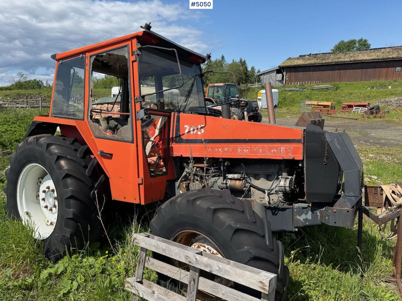 1985 Valmet 705 Turbo rep. Object - Трактор: снимка 4 1985 Valmet 705 Turbo rep. Object - Трактор: снимка 4