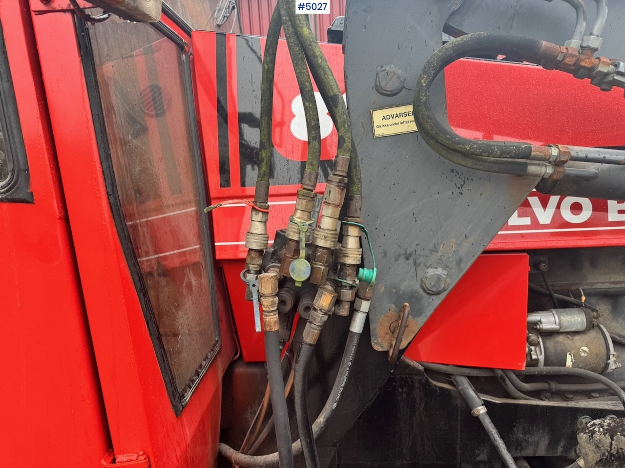 Трактор 1985 Volvo Valmet 805 Turbo 4x4 w/ Front loader: снимка 21