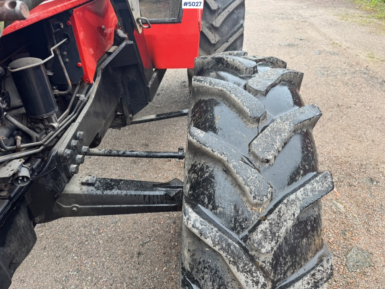 Трактор 1985 Volvo Valmet 805 Turbo 4x4 w/ Front loader: снимка 12