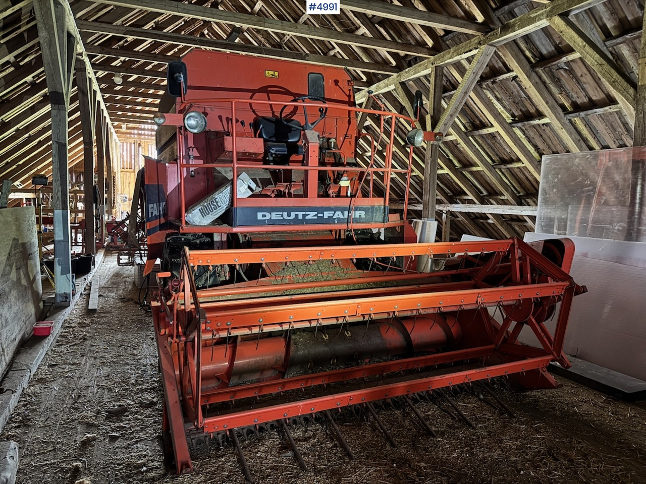 1986 Deutz Fahr M660 Combine Harvester - Зърнокомбайн: снимка 5 1986 Deutz Fahr M660 Combine Harvester - Зърнокомбайн: снимка 5