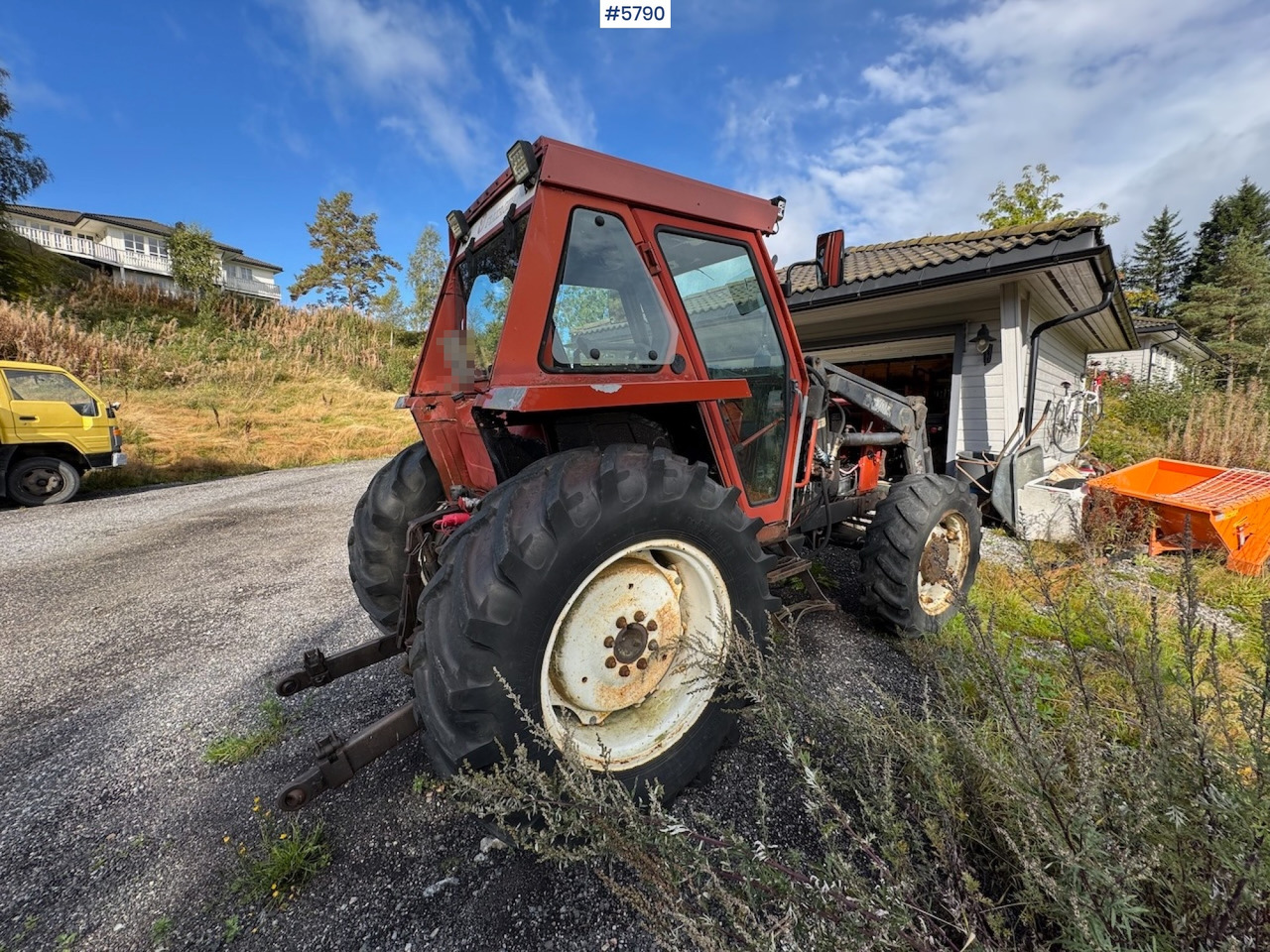 Лизинг на  1986 Fiat 70-90 DT w/ front loader. 1986 Fiat 70-90 DT w/ front loader.: снимка 7