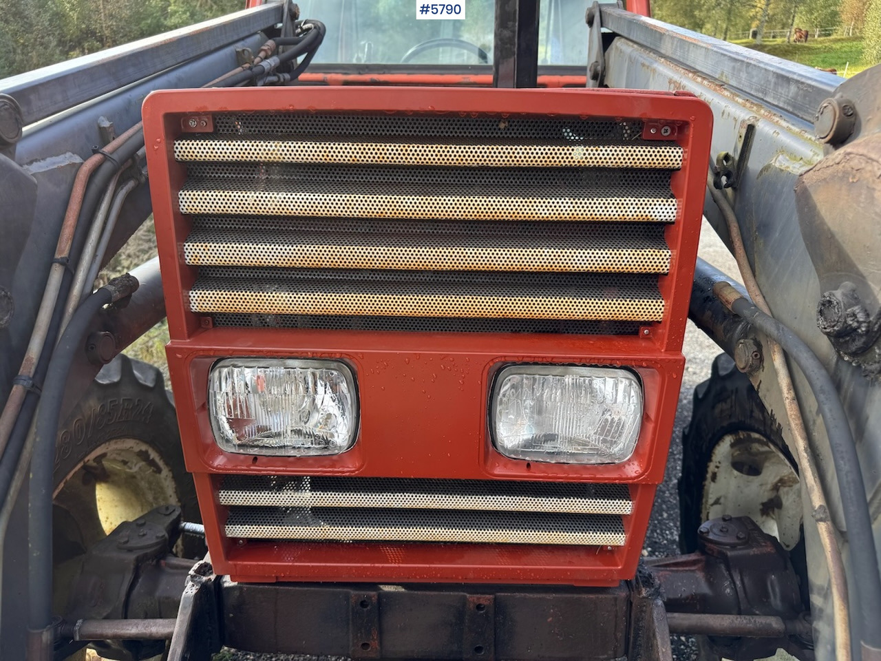 1986 Fiat 70-90 DT w/ front loader. - Трактор: снимка 4 1986 Fiat 70-90 DT w/ front loader. - Трактор: снимка 4