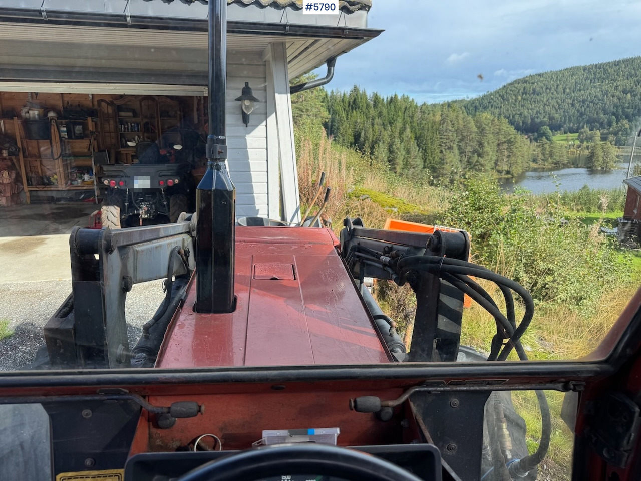 Лизинг на  1986 Fiat 70-90 DT w/ front loader. 1986 Fiat 70-90 DT w/ front loader.: снимка 14