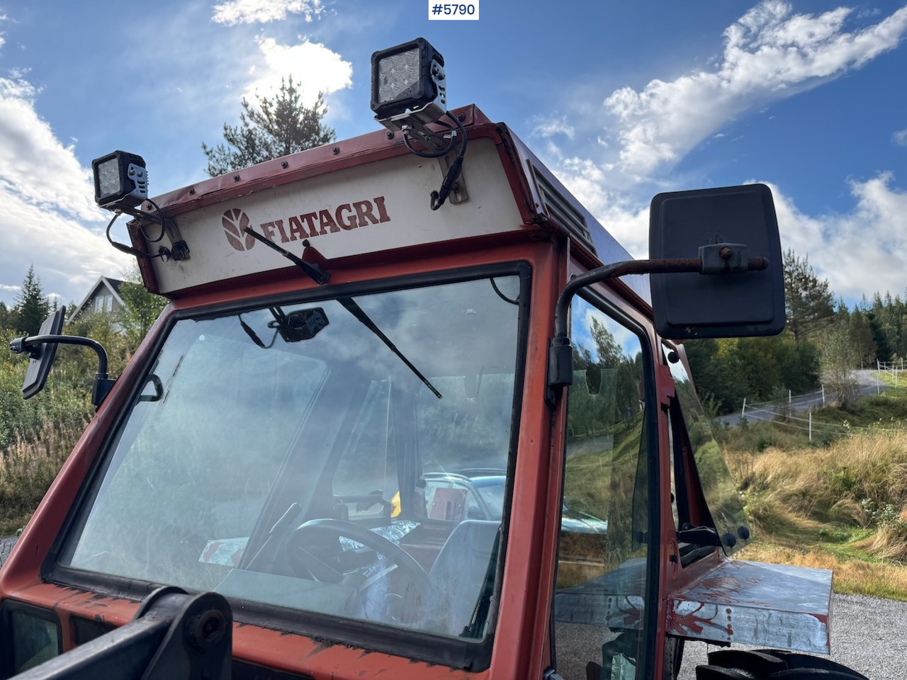 Лизинг на  1986 Fiat 70-90 DT w/ front loader. 1986 Fiat 70-90 DT w/ front loader.: снимка 9