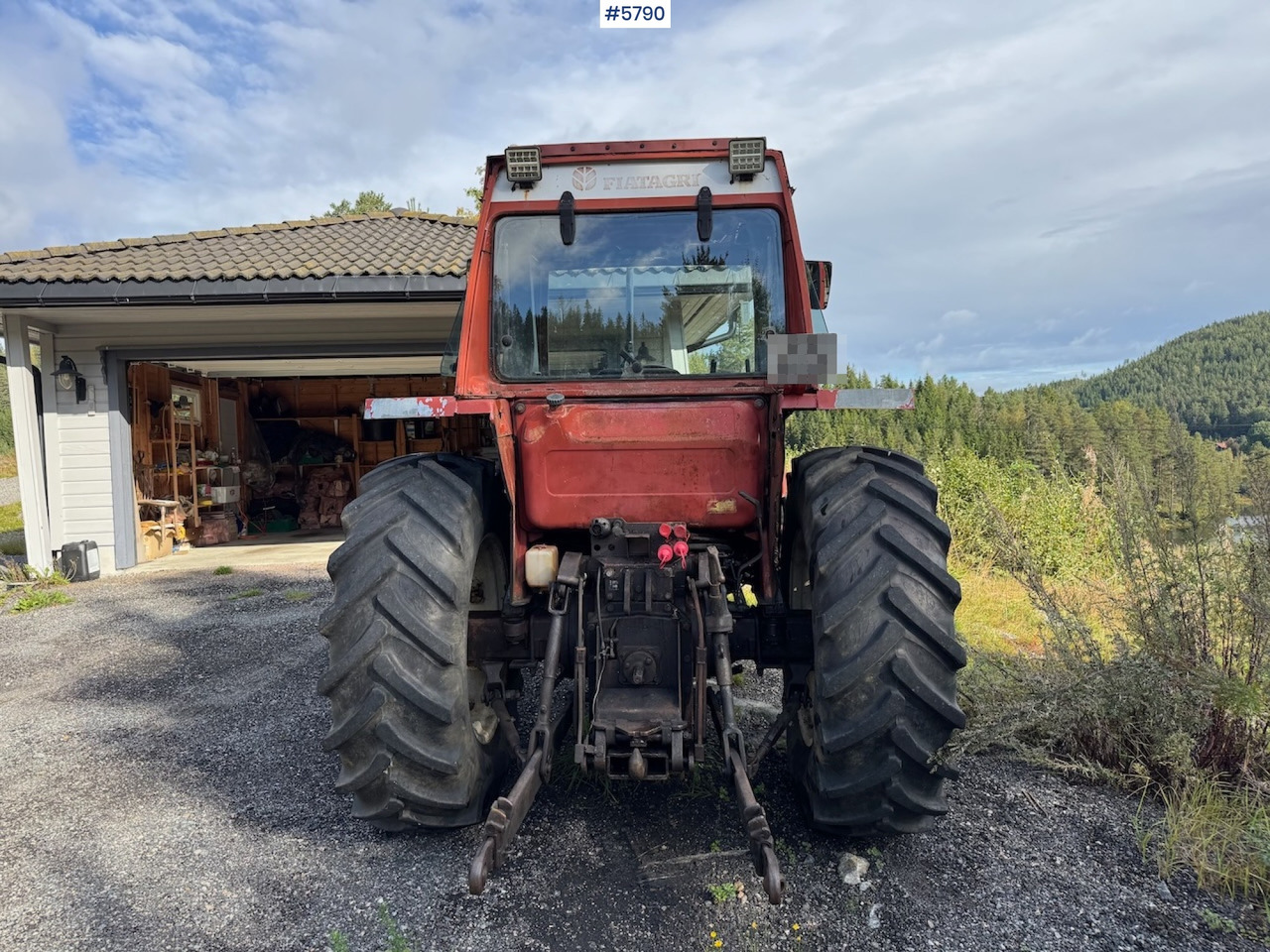 Лизинг на  1986 Fiat 70-90 DT w/ front loader. 1986 Fiat 70-90 DT w/ front loader.: снимка 8