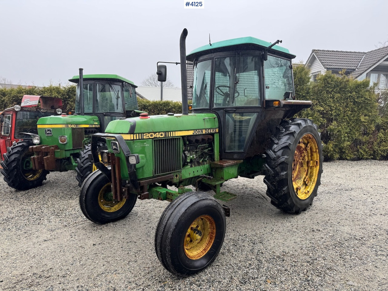 1987 John Deere 2040 Synchron. - Трактор: снимка 1 1987 John Deere 2040 Synchron. - Трактор: снимка 1