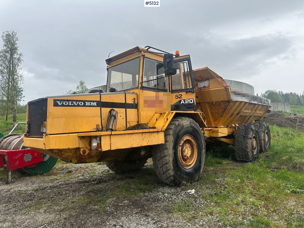1987 Volvo A20 6x4 dump truck w/ white plates. WATCH VIDEO. - Съчленен самосвал: снимка 1 1987 Volvo A20 6x4 dump truck w/ white plates. WATCH VIDEO. - Съчленен самосвал: снимка 1