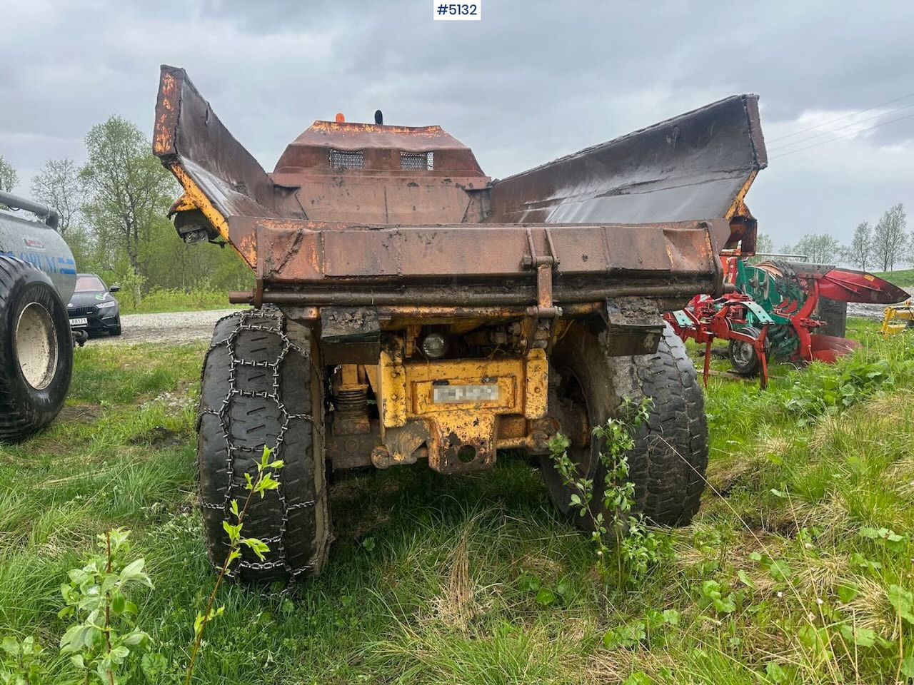 1987 Volvo A20 6x4 dump truck w/ white plates. WATCH VIDEO. - Съчленен самосвал: снимка 3 1987 Volvo A20 6x4 dump truck w/ white plates. WATCH VIDEO. - Съчленен самосвал: снимка 3