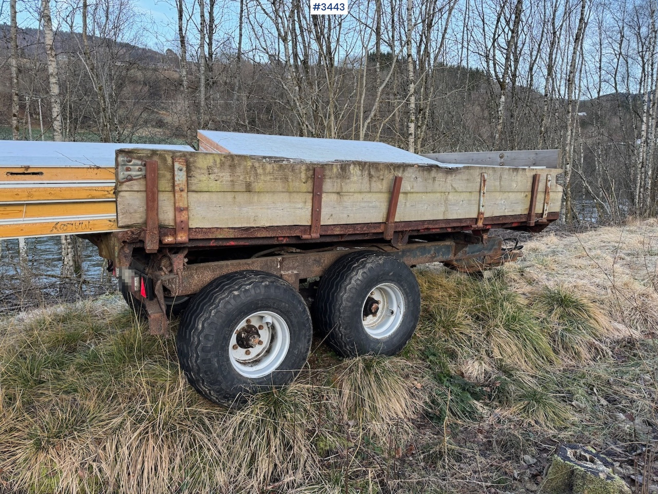 1990 Agromet - Селскостопанско ремарке: снимка 5 1990 Agromet - Селскостопанско ремарке: снимка 5