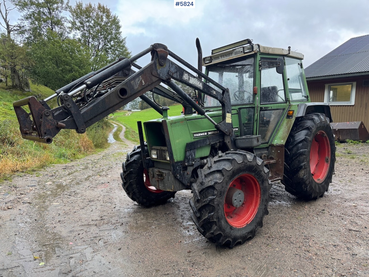 1991 Fendt Farmer 307 LSA w/ front loader. - Трактор: снимка 2 1991 Fendt Farmer 307 LSA w/ front loader. - Трактор: снимка 2