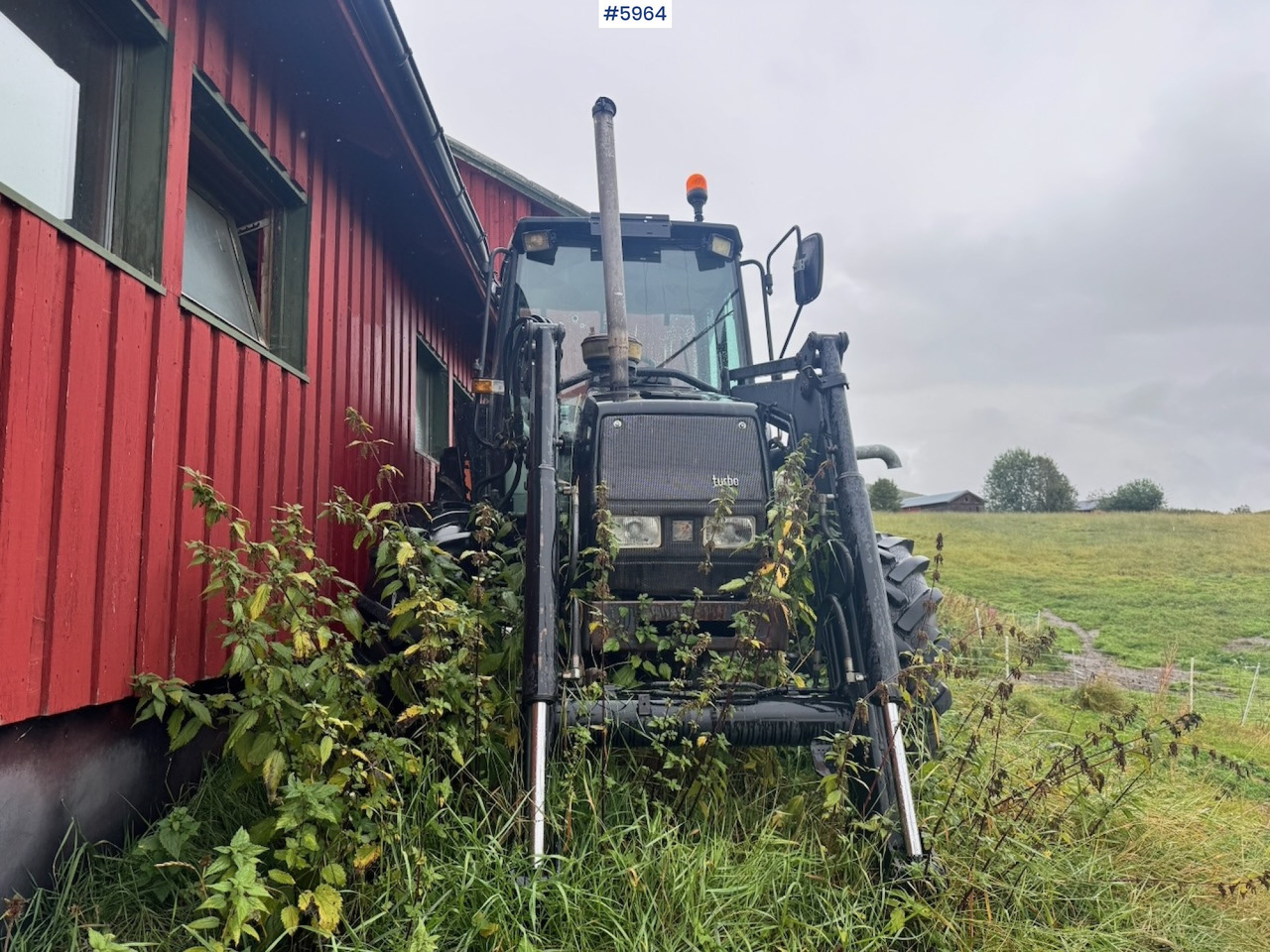 1991 Valmet 6100 Turbo with front loader and bucket - Трактор: снимка 5 1991 Valmet 6100 Turbo with front loader and bucket - Трактор: снимка 5