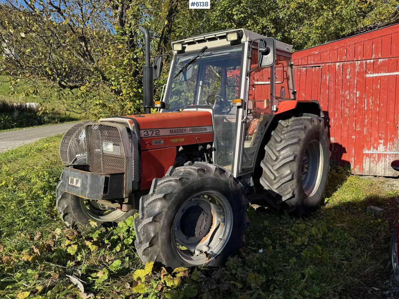 1992 Massey Ferguson 372 - Трактор: снимка 2 1992 Massey Ferguson 372 - Трактор: снимка 2