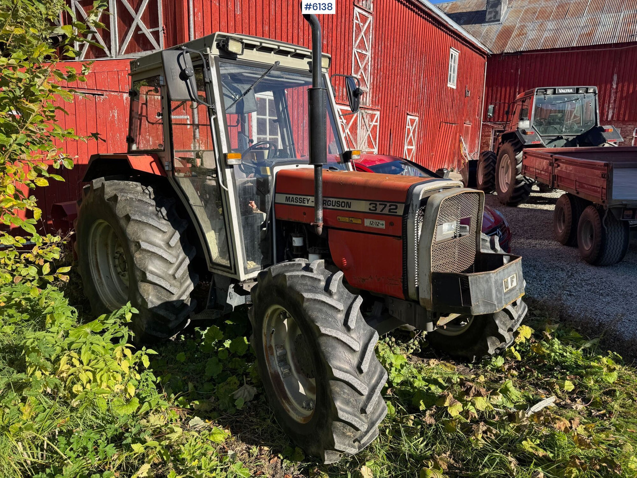 1992 Massey Ferguson 372 - Трактор: снимка 4 1992 Massey Ferguson 372 - Трактор: снимка 4