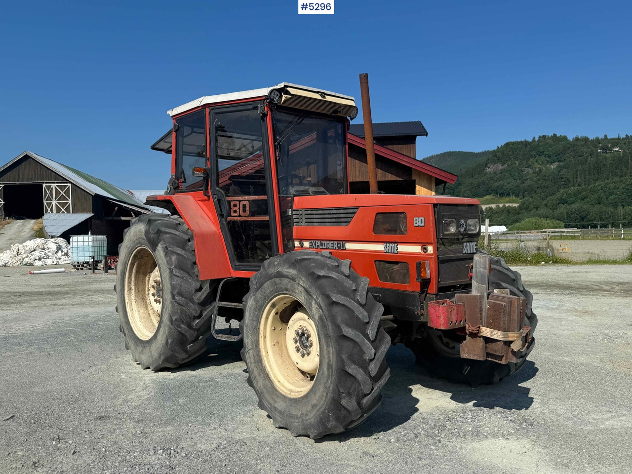 1992 SAME explorer 80 tractor. WATCH VIDEO! - Трактор: снимка 1 1992 SAME explorer 80 tractor. WATCH VIDEO! - Трактор: снимка 1
