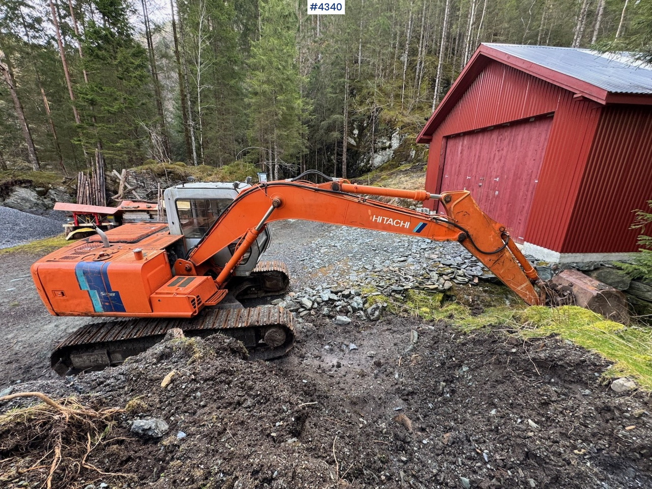 1994 Hitachi EX120-2 - Багер: снимка 2 1994 Hitachi EX120-2 - Багер: снимка 2