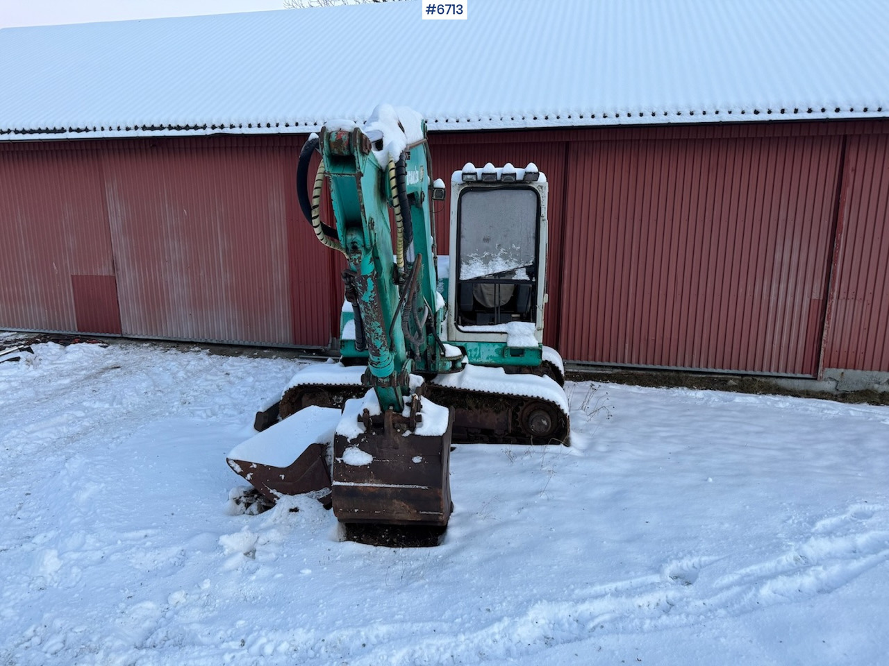 Мини багер 1994 Komatsu PC 95 w/ 2 buckets.: снимка 6 Мини багер 1994 Komatsu PC 95 w/ 2 buckets.: снимка 6