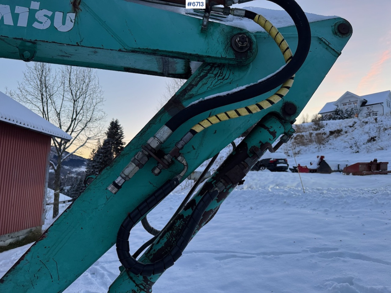 Мини багер 1994 Komatsu PC 95 w/ 2 buckets.: снимка 12 Мини багер 1994 Komatsu PC 95 w/ 2 buckets.: снимка 12