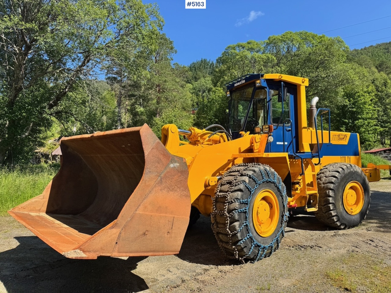 1994 Komatsu WA420-1 Wheel Loader w/ Bucket. 7200 hours! - Колесен товарач: снимка 1 1994 Komatsu WA420-1 Wheel Loader w/ Bucket. 7200 hours! - Колесен товарач: снимка 1