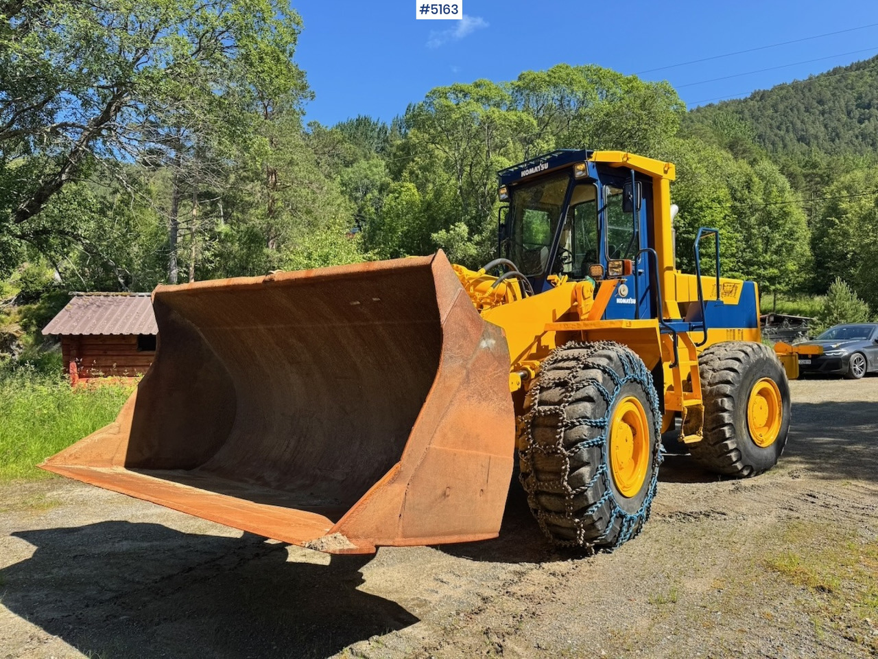1994 Komatsu WA420-1 Wheel Loader w/ Bucket. 7200 hours! - Колесен товарач: снимка 2 1994 Komatsu WA420-1 Wheel Loader w/ Bucket. 7200 hours! - Колесен товарач: снимка 2