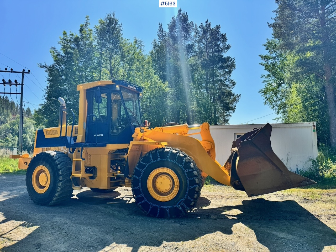 1994 Komatsu WA420-1 Wheel Loader w/ Bucket. 7200 hours! - Колесен товарач: снимка 3 1994 Komatsu WA420-1 Wheel Loader w/ Bucket. 7200 hours! - Колесен товарач: снимка 3