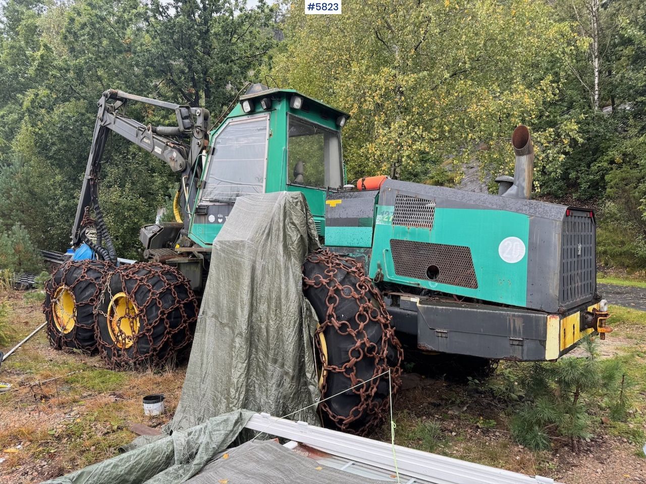 1994 Timberjack 1270 - Харвестер: снимка 3 1994 Timberjack 1270 - Харвестер: снимка 3