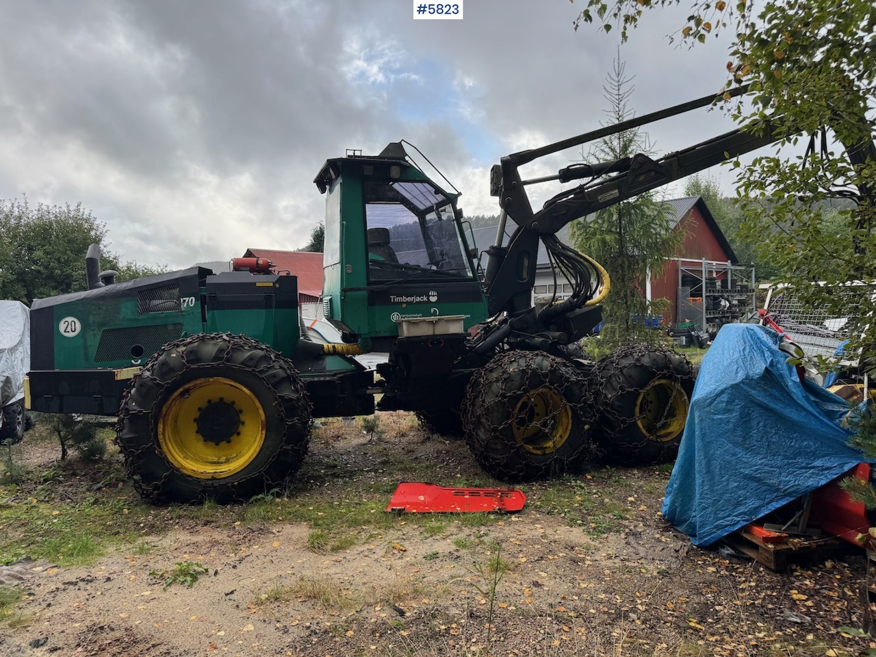 1994 Timberjack 1270 - Харвестер: снимка 1 1994 Timberjack 1270 - Харвестер: снимка 1