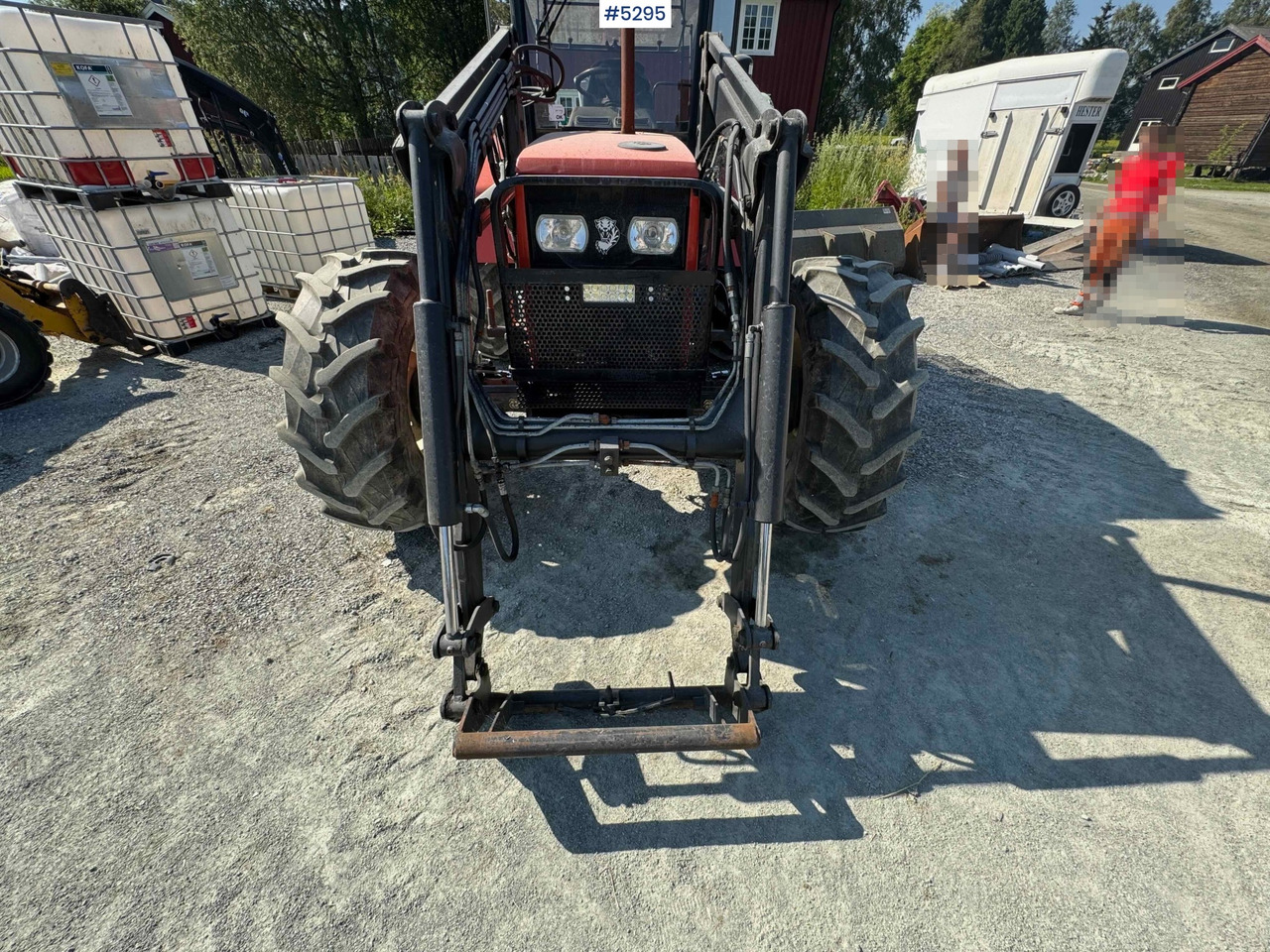 1995 SAME Antares tractor w/ front loader. WATCH VIDEO! - Трактор: снимка 4 1995 SAME Antares tractor w/ front loader. WATCH VIDEO! - Трактор: снимка 4
