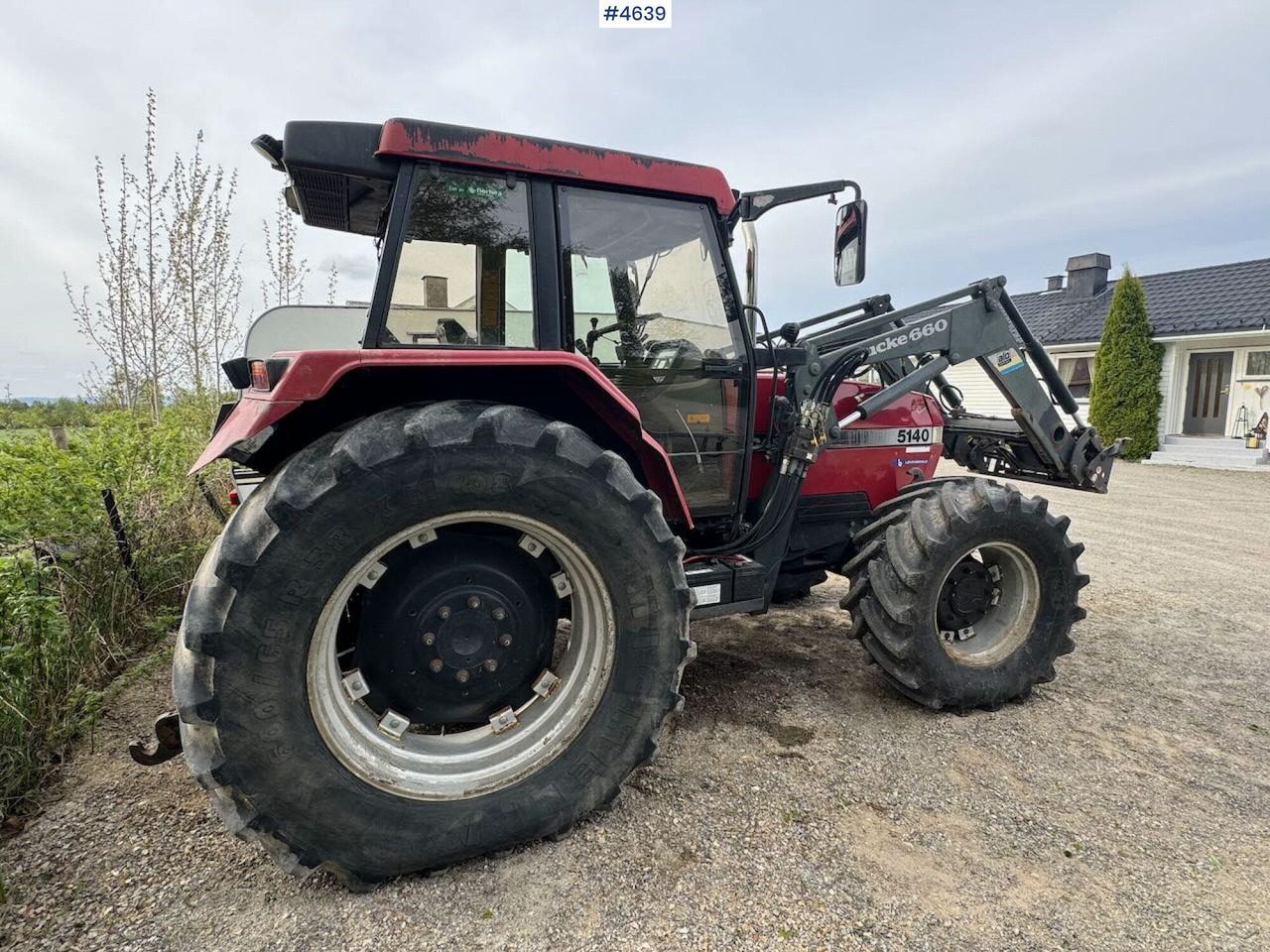 1996 CASE IH 5140 Maxxum Plus w/ front loader - Трактор: снимка 5 1996 CASE IH 5140 Maxxum Plus w/ front loader - Трактор: снимка 5