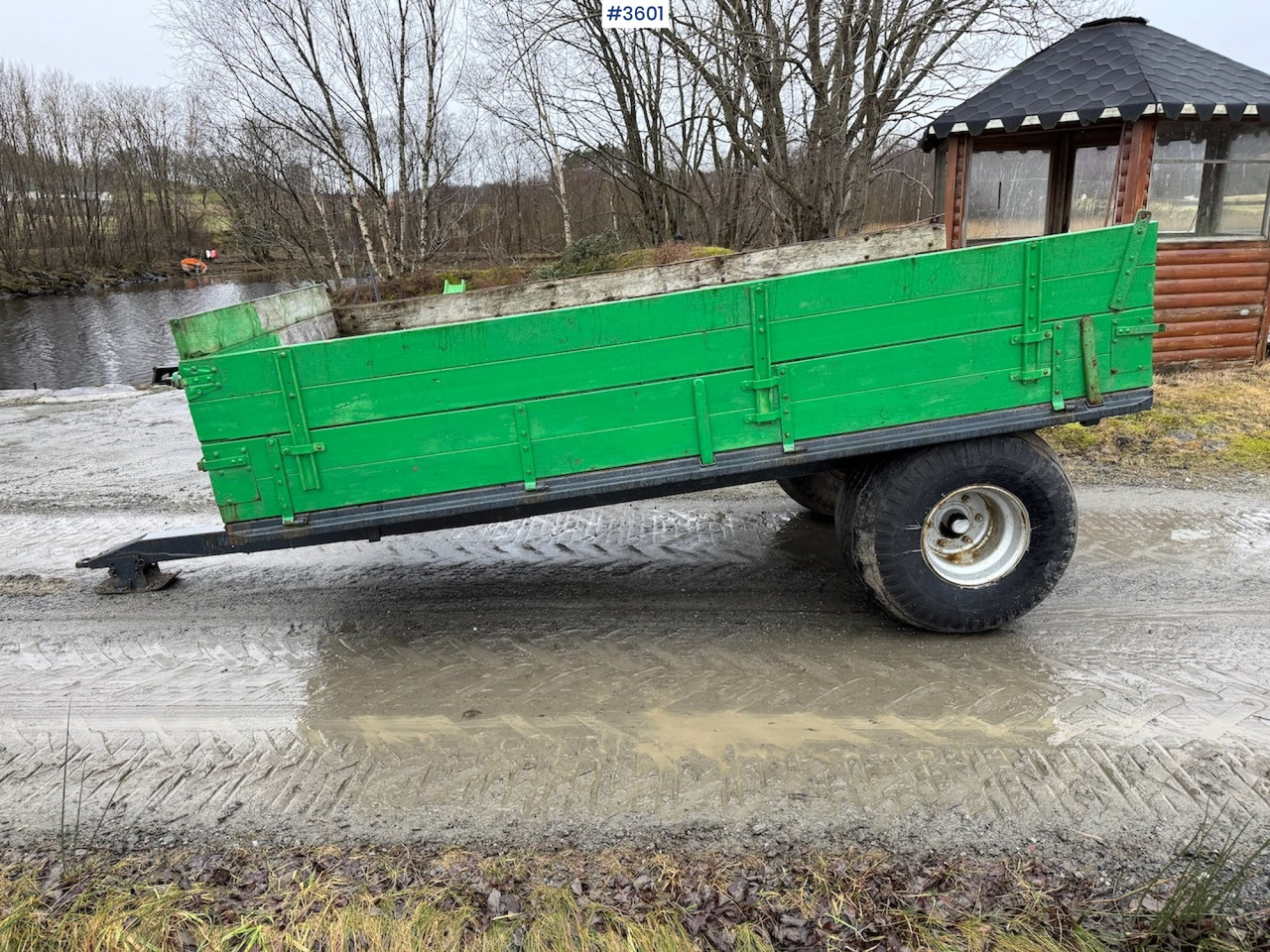 Селскостопанско ремарке 1996 Foss Eik 4T: снимка 1