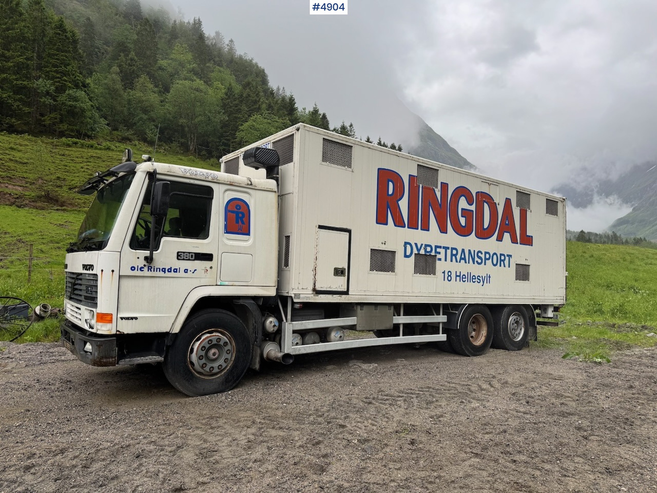 1996 Volvo FL12 6x2 Animal transport. - За превоз на животни камион: снимка 5 1996 Volvo FL12 6x2 Animal transport. - За превоз на животни камион: снимка 5