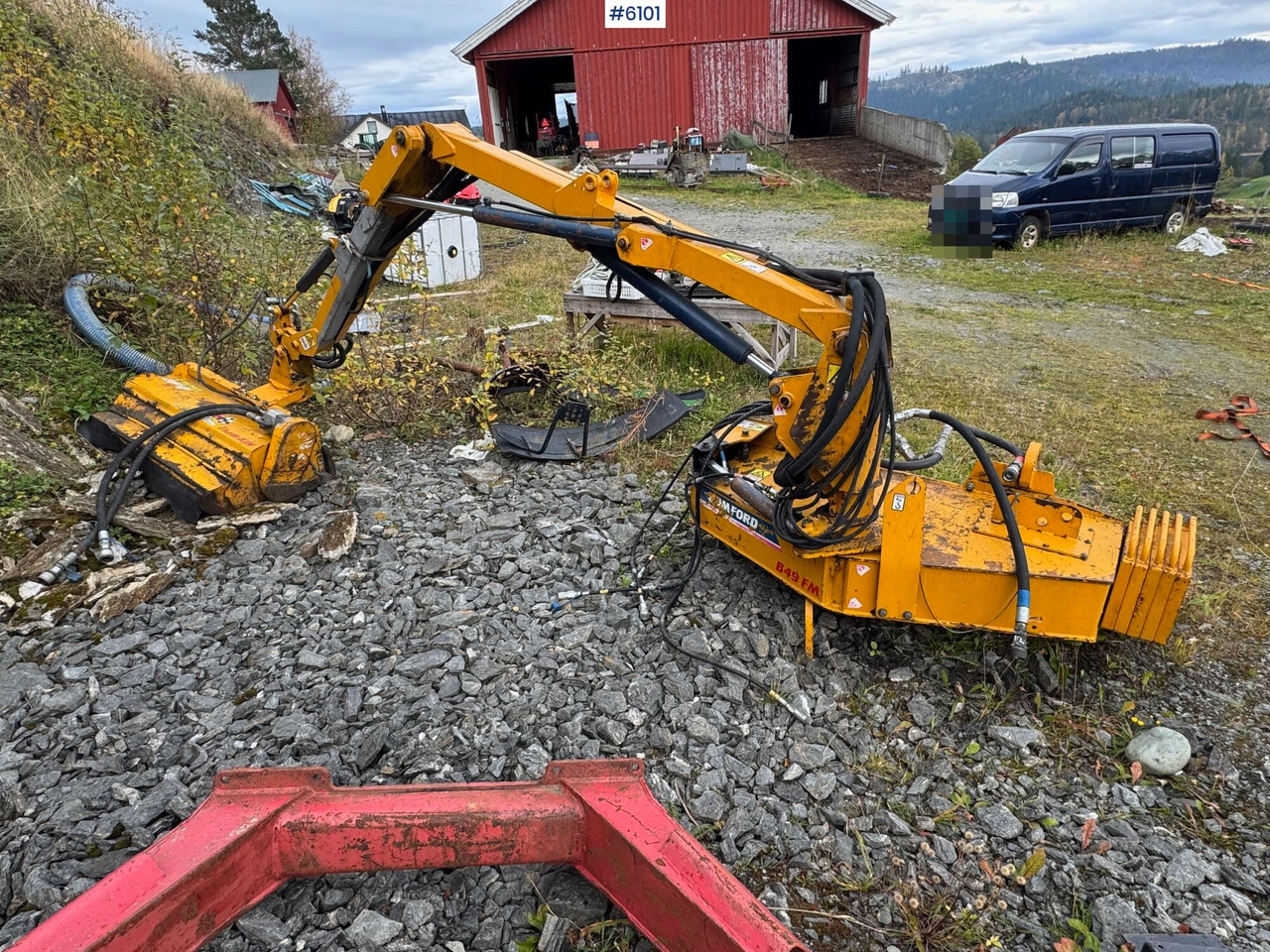 1997 Bomford Turner B49 FM - Машина за обработка на почвата: снимка 3 1997 Bomford Turner B49 FM - Машина за обработка на почвата: снимка 3