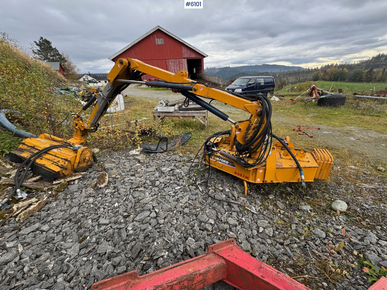 1997 Bomford Turner B49 FM - Машина за обработка на почвата: снимка 2 1997 Bomford Turner B49 FM - Машина за обработка на почвата: снимка 2