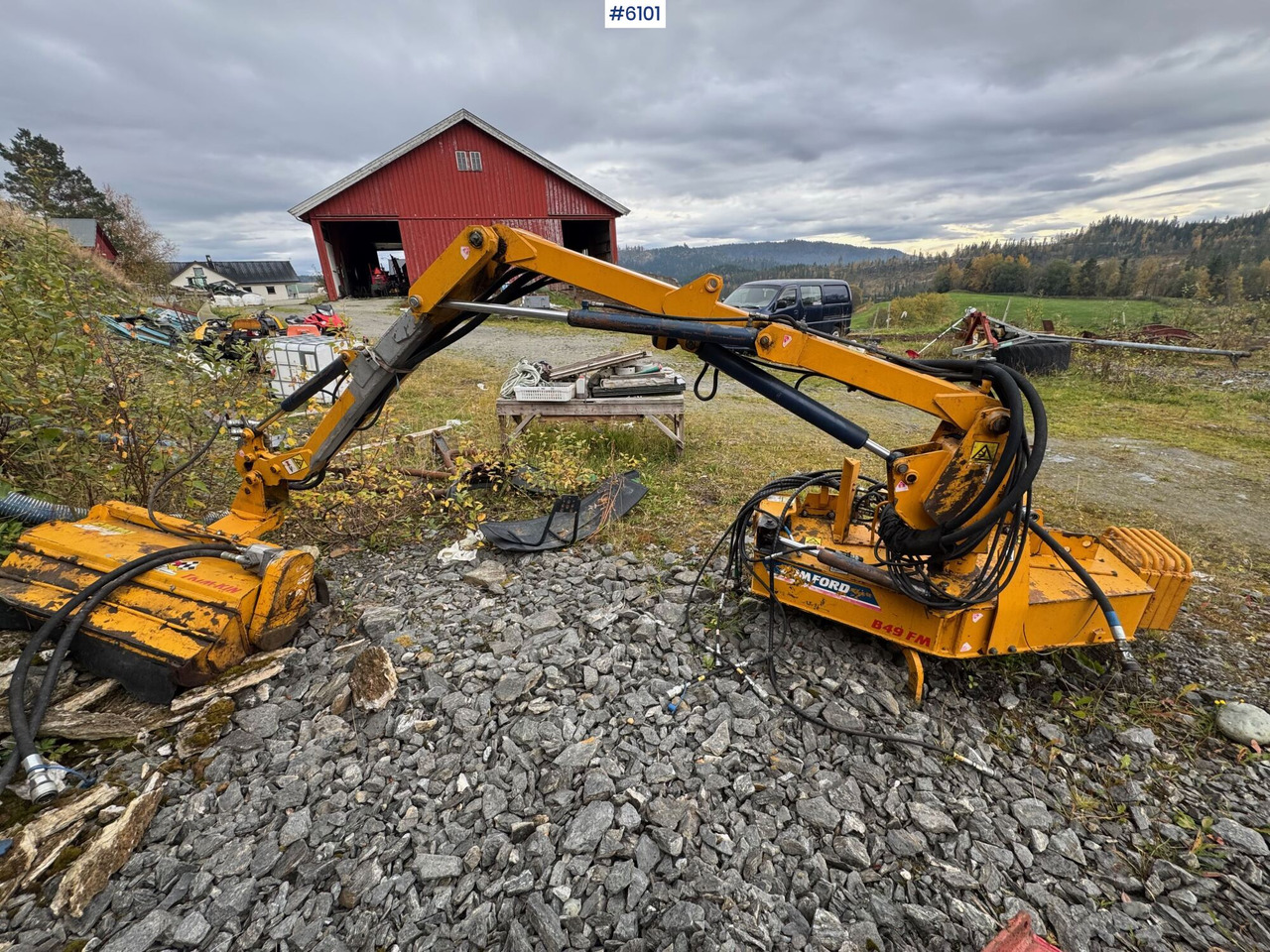 1997 Bomford Turner B49 FM - Машина за обработка на почвата: снимка 1 1997 Bomford Turner B49 FM - Машина за обработка на почвата: снимка 1