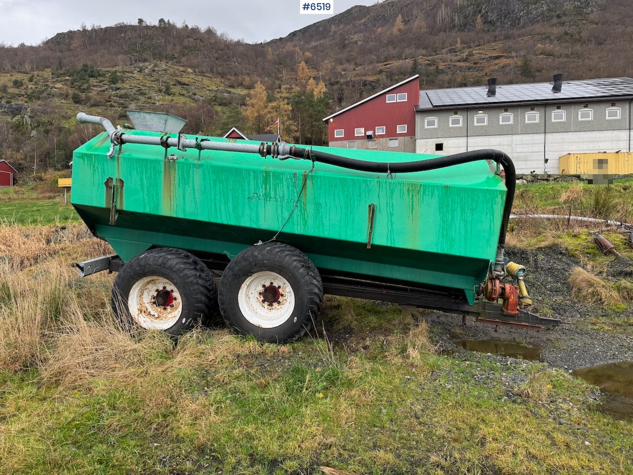 1997 Moi Guffen 15,000 liters w/ cannon. - Цистерна за течен тор: снимка 5 1997 Moi Guffen 15,000 liters w/ cannon. - Цистерна за течен тор: снимка 5