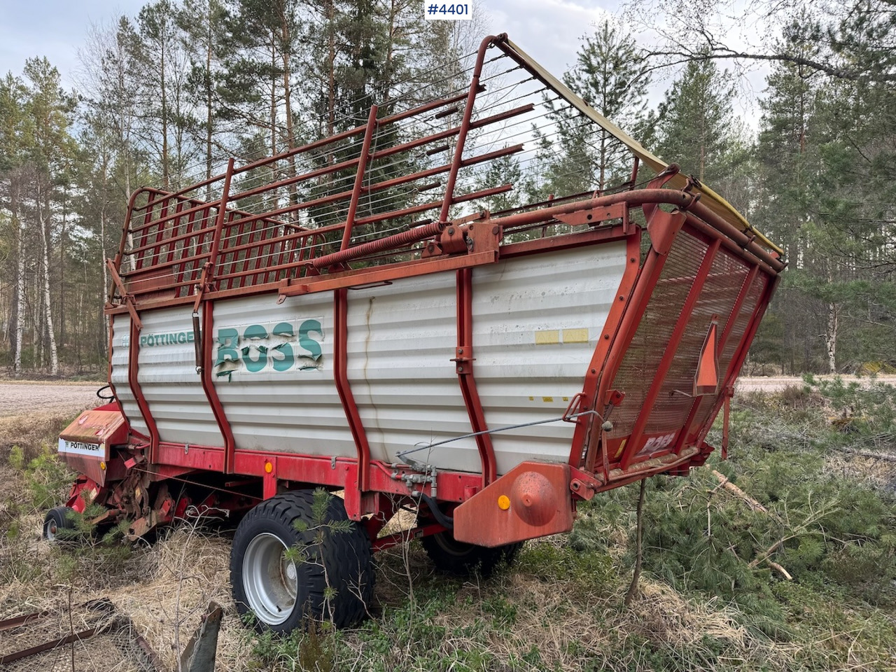 Машина за сено и фураж 1997 Pöttinger Boss1 Loader: снимка 8