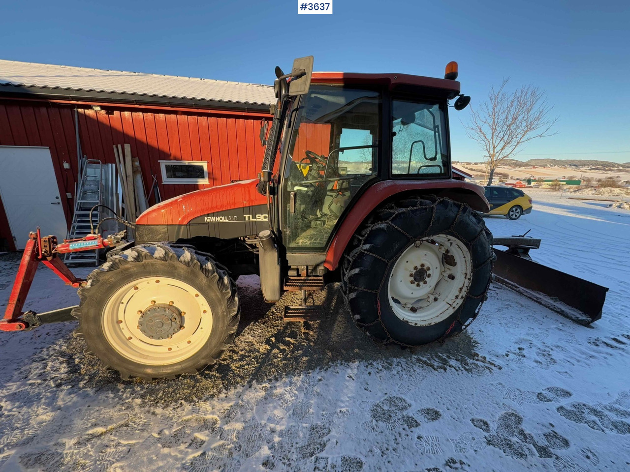 1999 New Holland TL90 with chain for sale! - Трактор: снимка 3 1999 New Holland TL90 with chain for sale! - Трактор: снимка 3