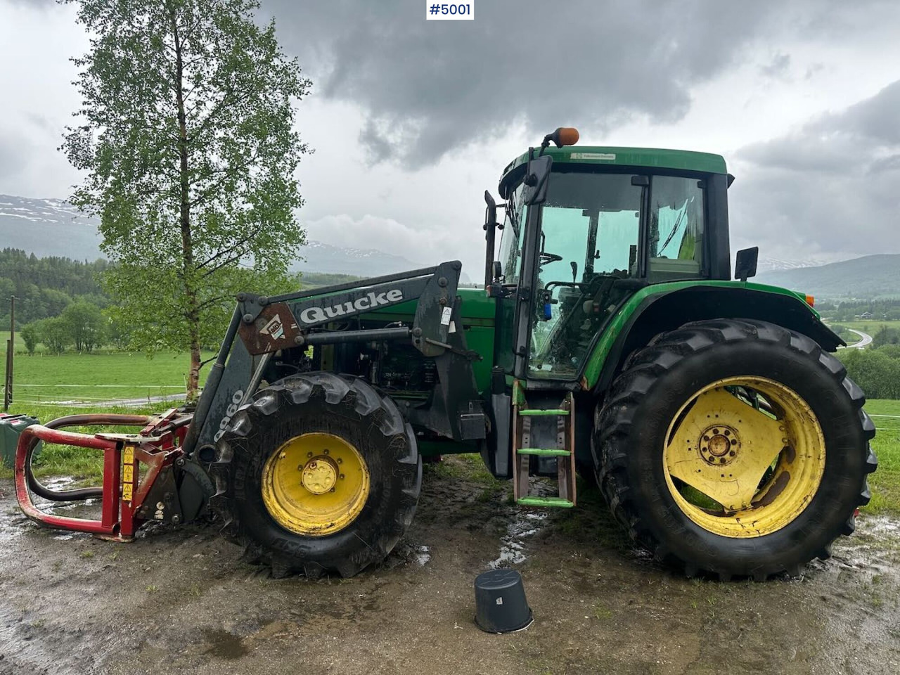 2000 John Deere 6610 4x4 tractor w/ front loader. - Трактор: снимка 3 2000 John Deere 6610 4x4 tractor w/ front loader. - Трактор: снимка 3