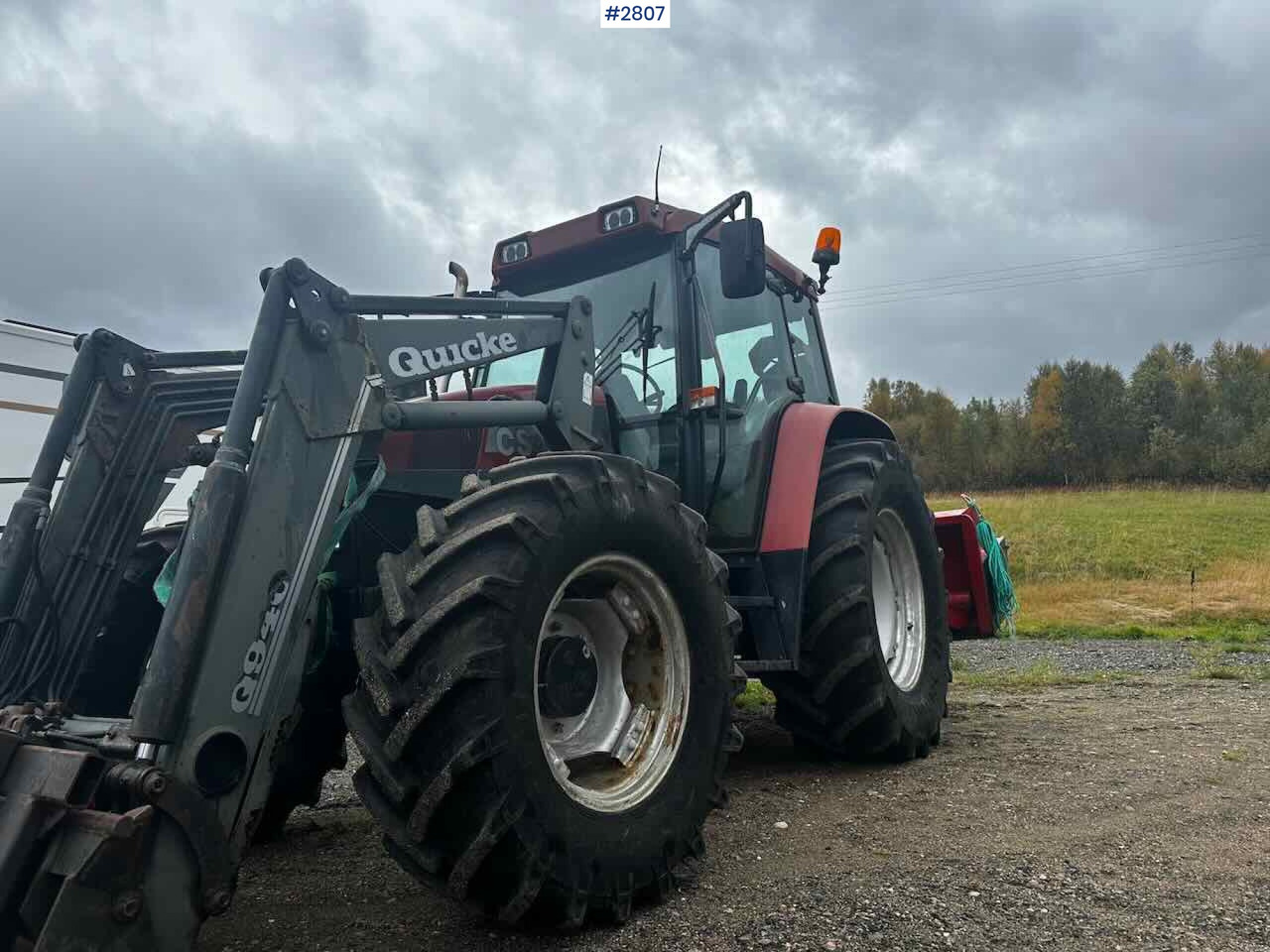 2001 Case CS86A tractor w/ Quicke Q940 front loader. - Трактор: снимка 2 2001 Case CS86A tractor w/ Quicke Q940 front loader. - Трактор: снимка 2