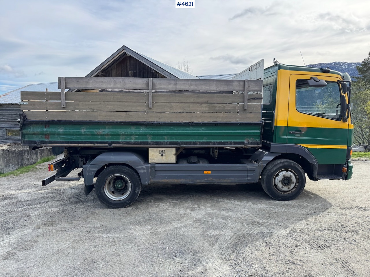 Бордови камион 2001 Mercedes-Benz Atego: снимка 8