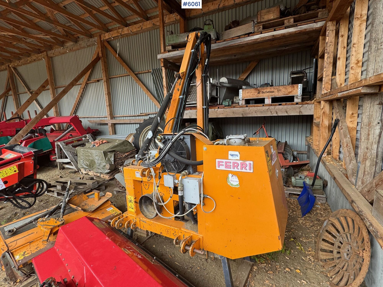 2002 Ferry pasture mower with TN120 cutting head and extra mowing unit - Машина за сено и фураж: снимка 3 2002 Ferry pasture mower with TN120 cutting head and extra mowing unit - Машина за сено и фураж: снимка 3