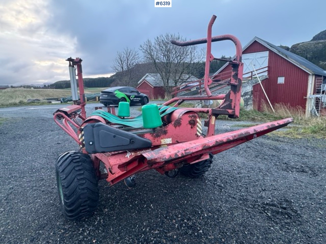 2002 Kverneland UN 7515 round bale wrapper - Машина за сено и фураж: снимка 3 2002 Kverneland UN 7515 round bale wrapper - Машина за сено и фураж: снимка 3