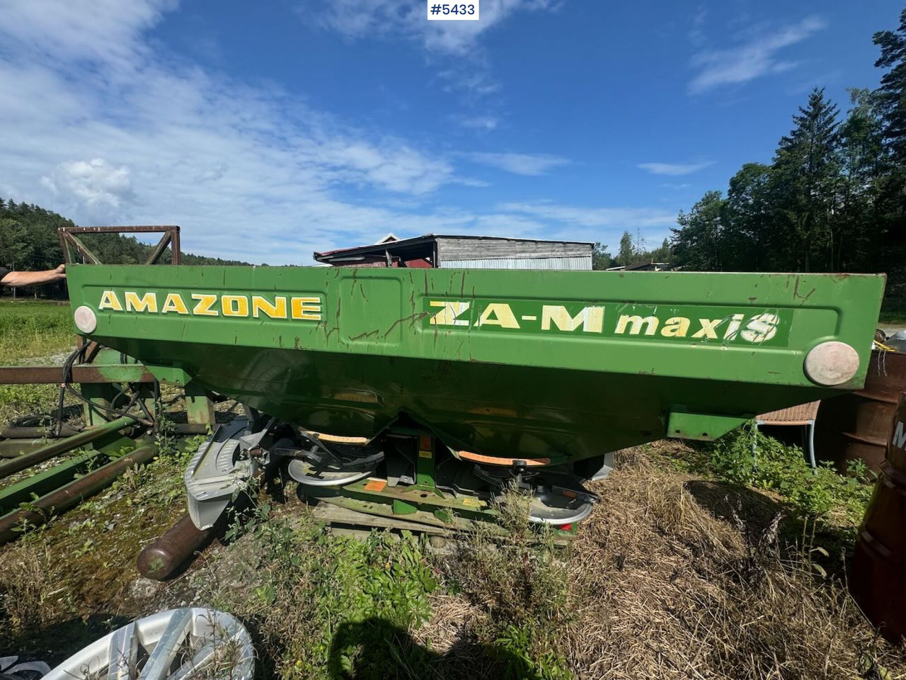 2003 Amazone ZA-M 1500 - Тороразпръсквачка: снимка 5 2003 Amazone ZA-M 1500 - Тороразпръсквачка: снимка 5