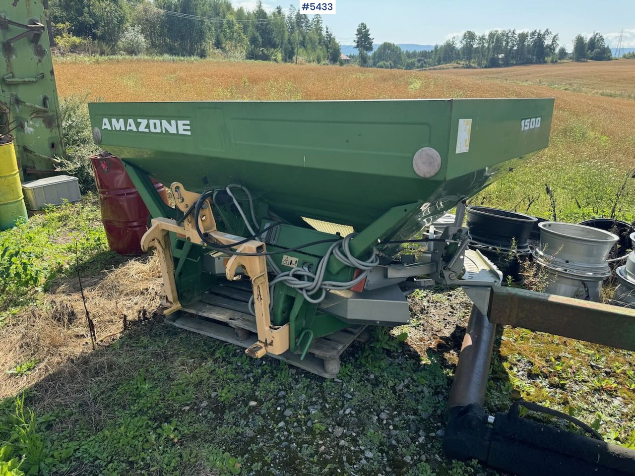 2003 Amazone ZA-M 1500 - Тороразпръсквачка: снимка 1 2003 Amazone ZA-M 1500 - Тороразпръсквачка: снимка 1