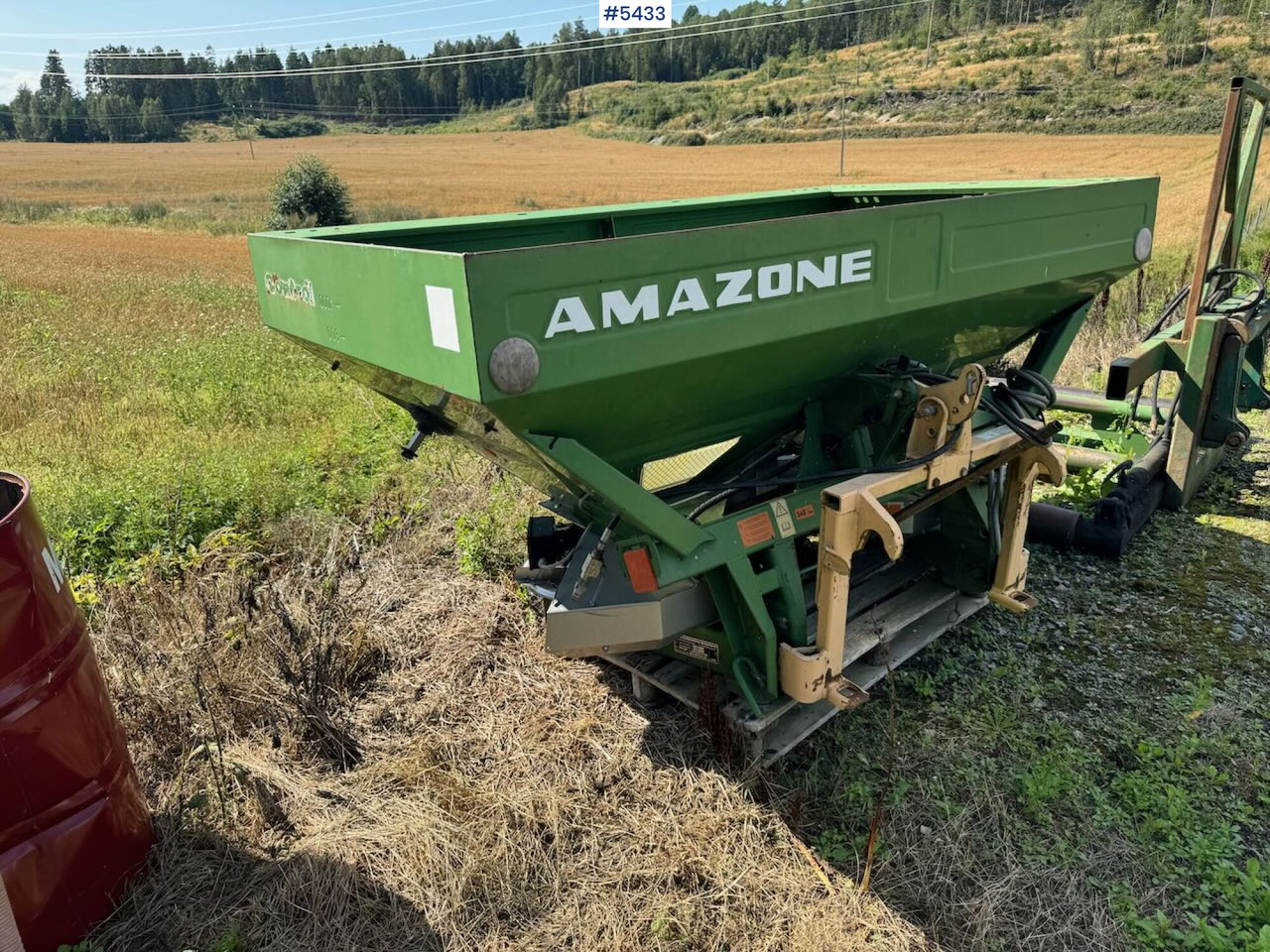 2003 Amazone ZA-M 1500 - Тороразпръсквачка: снимка 3 2003 Amazone ZA-M 1500 - Тороразпръсквачка: снимка 3